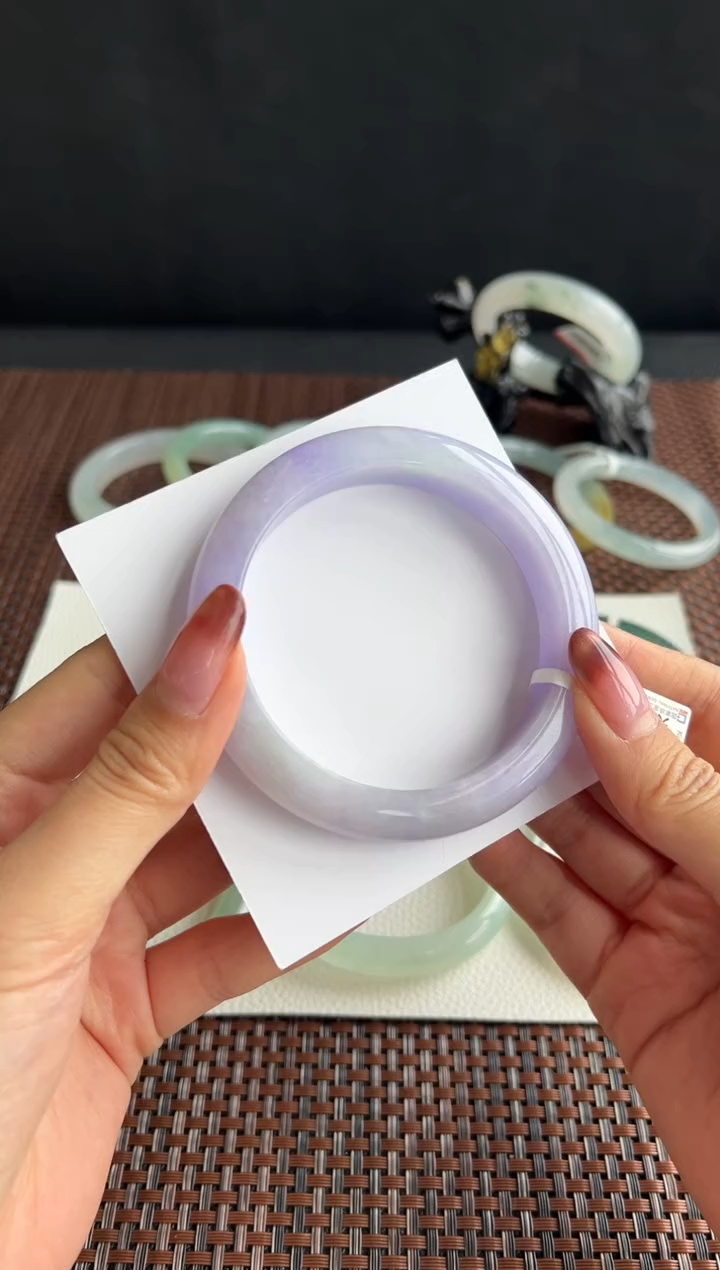 【闪购商品】翡翠手镯未镶嵌14号62*12.7*9.6