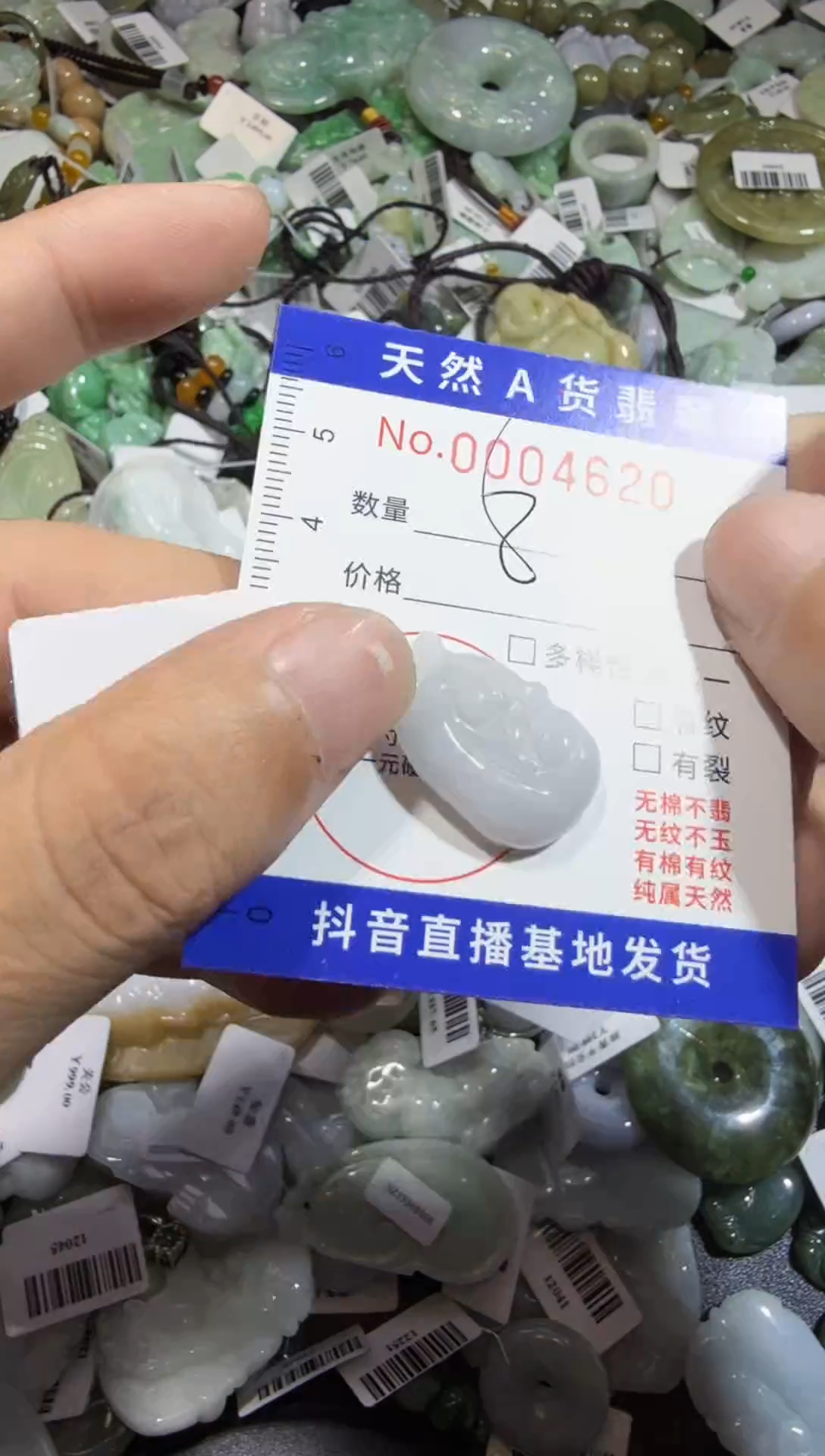 【闪购商品】翡翠颈饰未镶嵌00004620