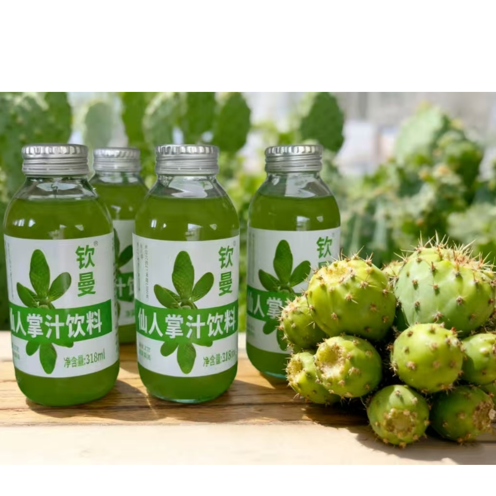 钦曼云南钦曼仙人掌汁饮料（蜂蜜味）纯天然绿色健康食品仙人掌饮料