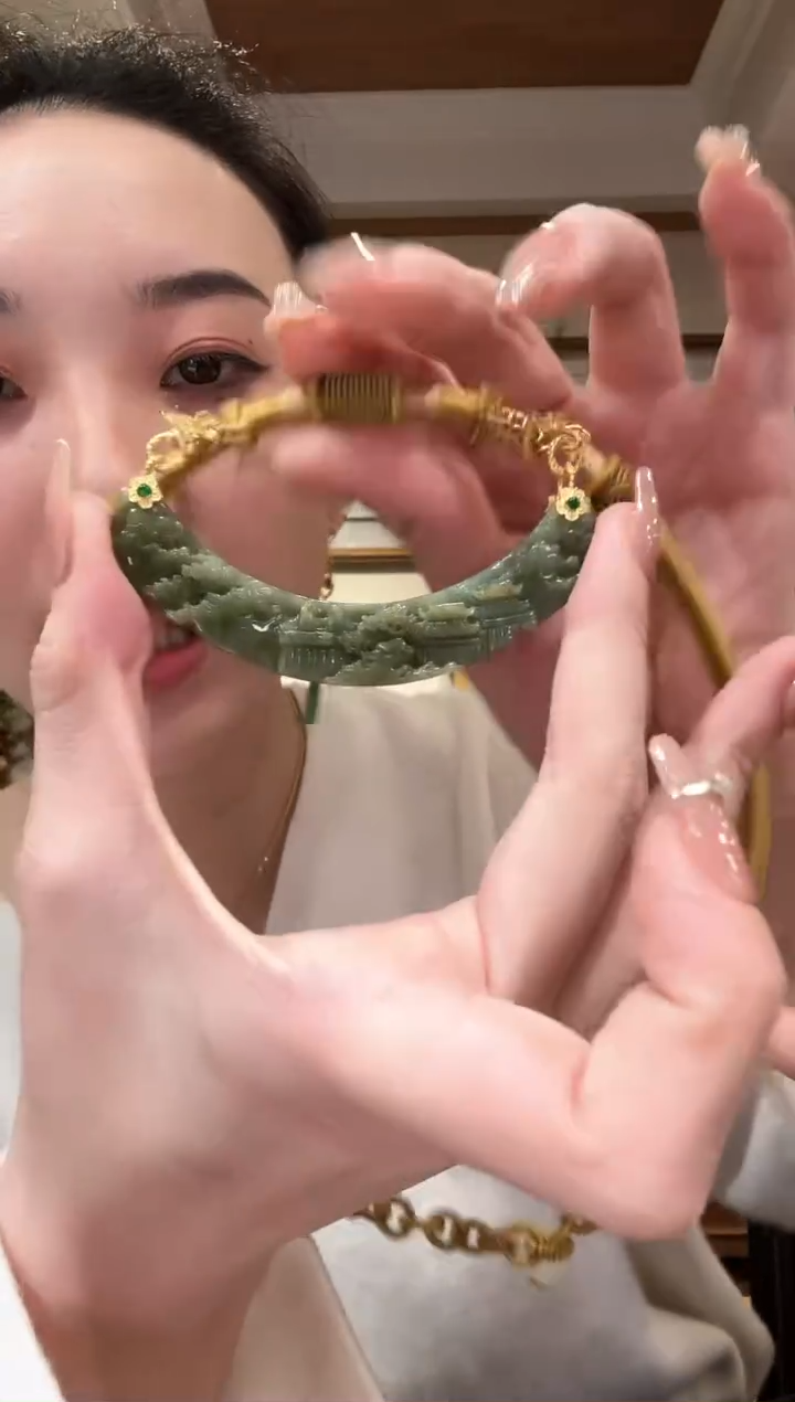 【闪购商品】翡翠颈饰未镶嵌国风