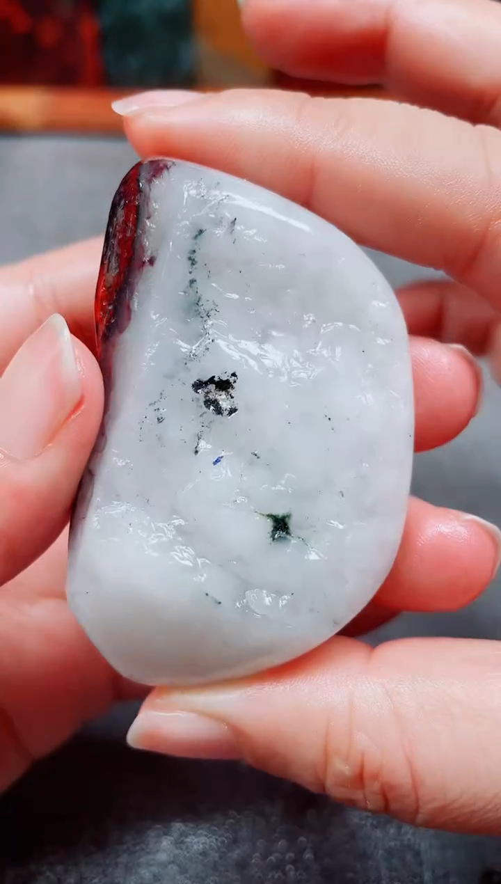 玉桂林鸡血玉素章27