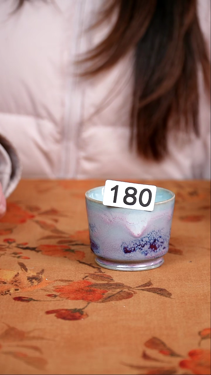 全品钧瓷茶器摆件