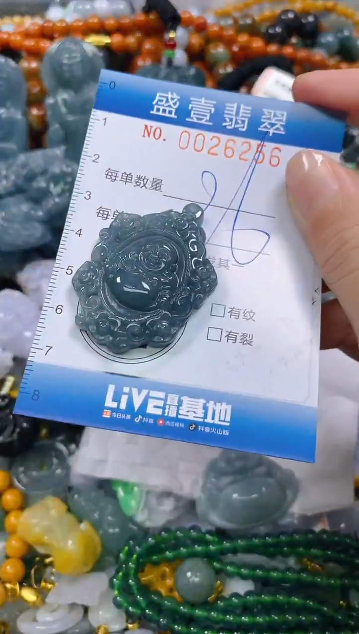 颈饰未镶嵌翡翠闪购0026256