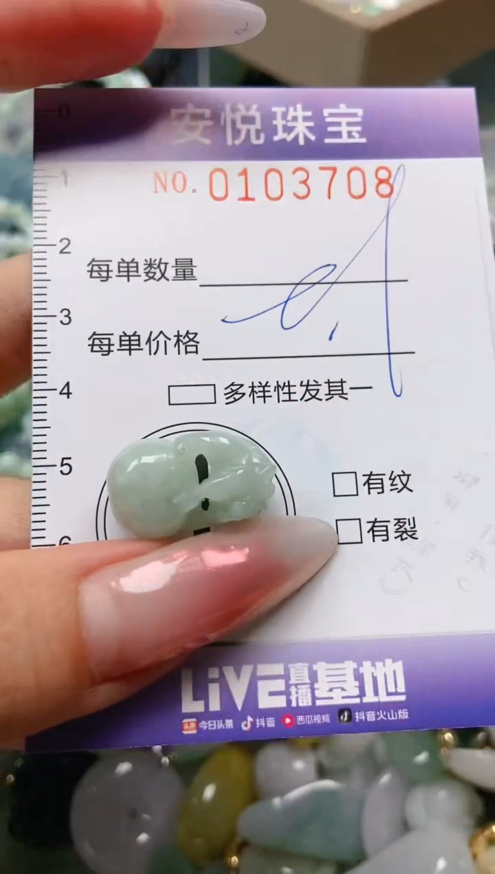 【闪购商品】翡翠颈饰未镶嵌闪购0103708