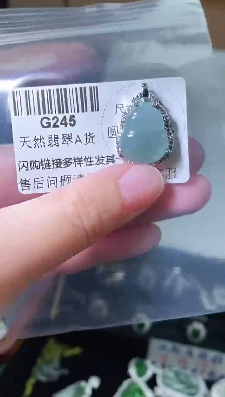 翡翠未镶嵌颈饰精美翡翠-多样性只发一件G245
