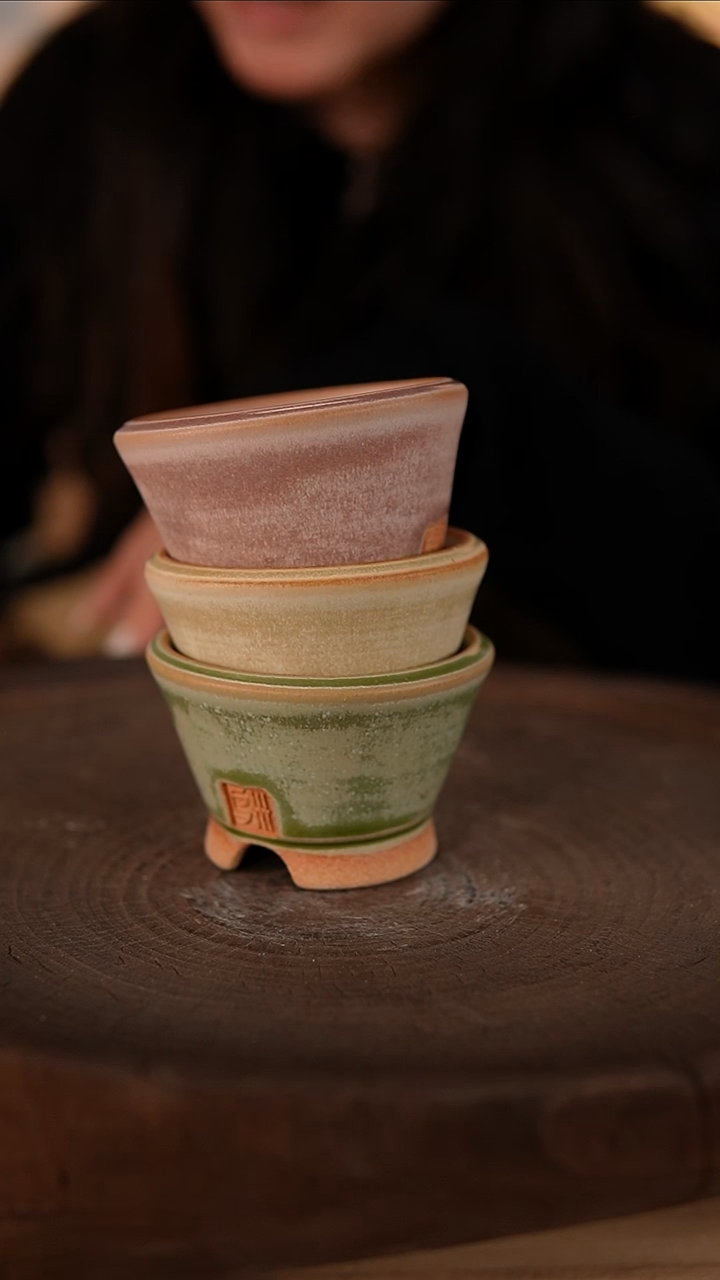 【闪购商品】陶瓷2-9-267默认有瑕一组3个