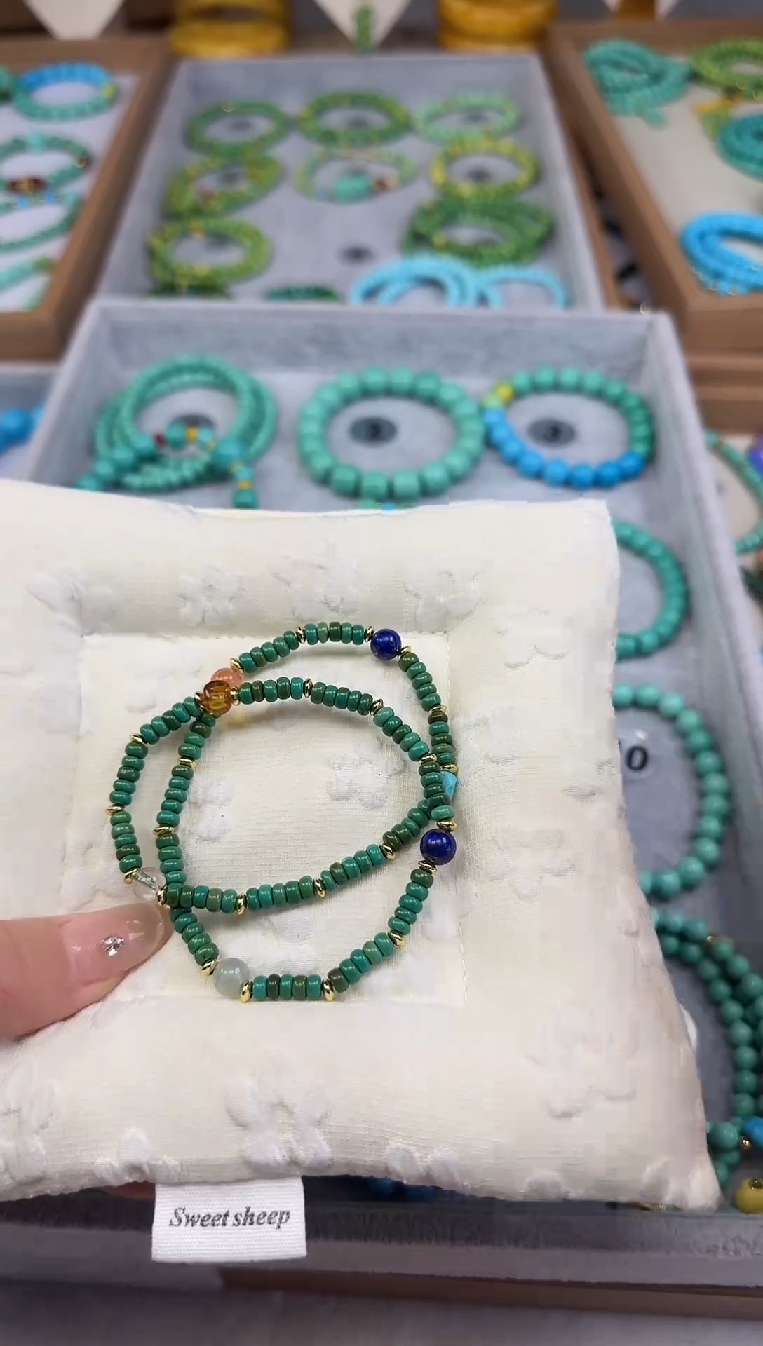 大漆工艺品手串/手链汀禾珍品——55