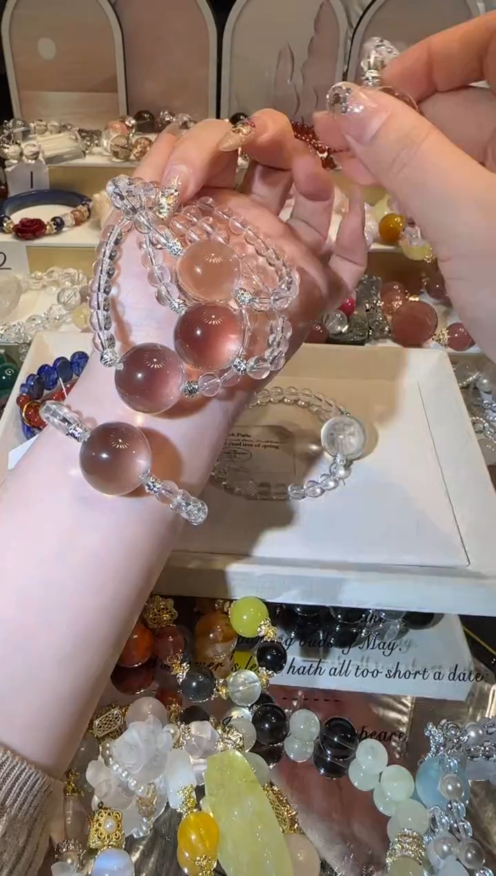 未镶嵌手串水晶多样发一