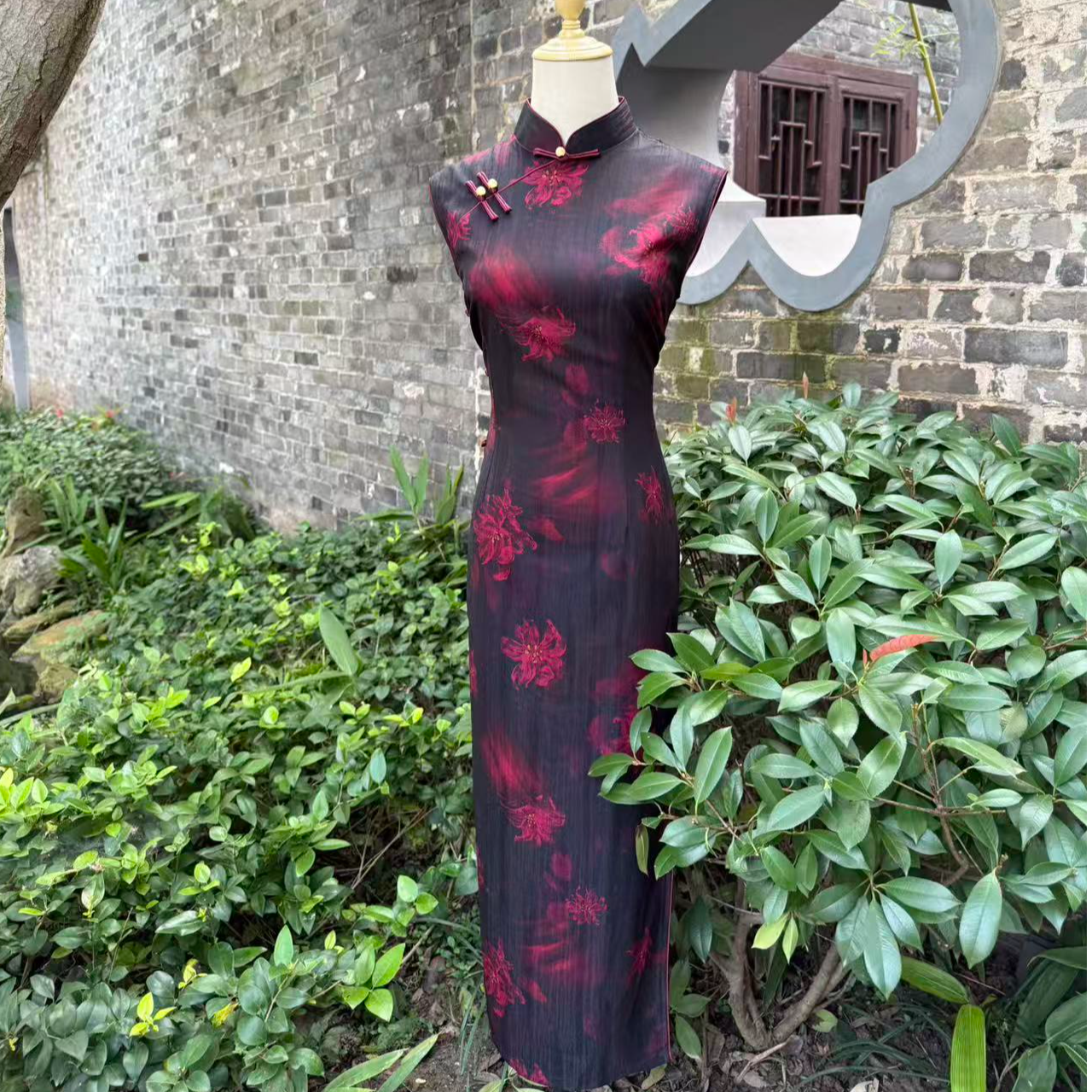 【花蕊含娇】2025年春季新款复古百搭优雅大方日常淑女旗袍