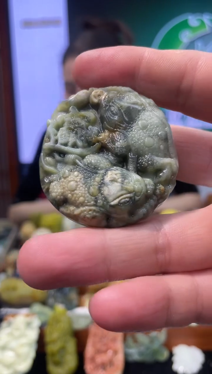 【闪购商品】岫玉吊坠未镶嵌·