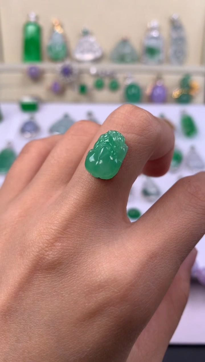 未镶嵌定制翡翠裸石（镶嵌定制）