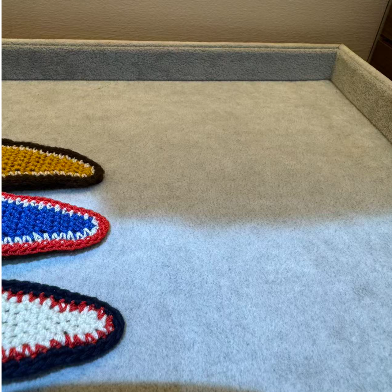 mi悠手工编织秀款三角发夹刘海夹228