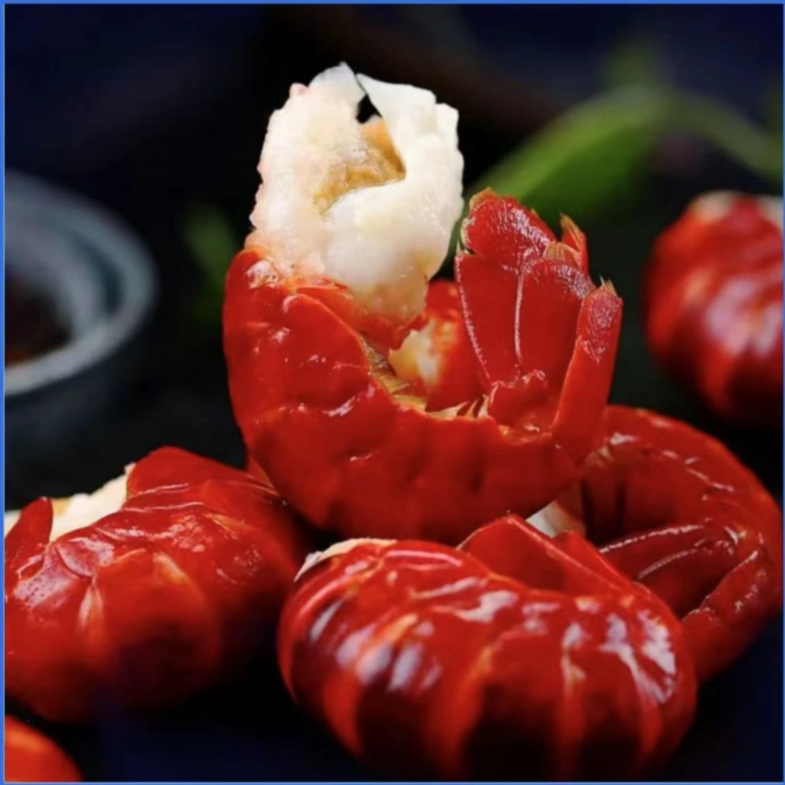 头茬新鲜龙虾尾8包/单包60粒左右/加3包料包/肉质肥美