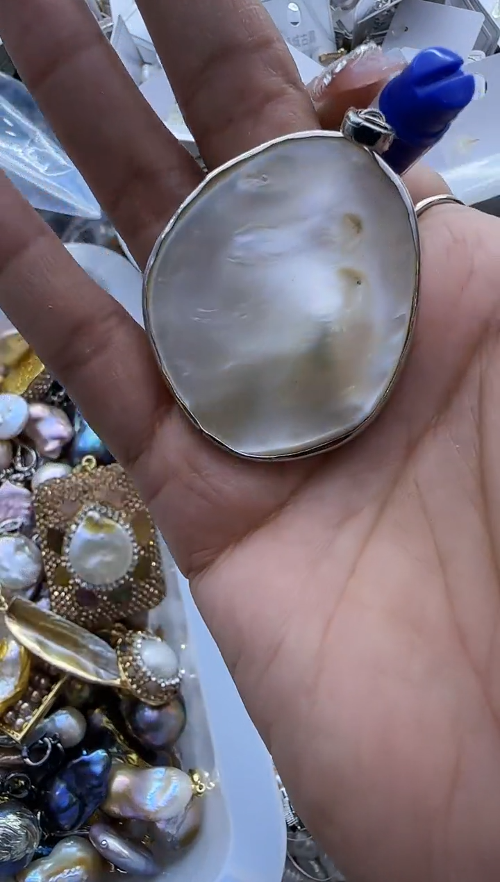 【闪购商品】淡水珍珠吊坠未镶嵌871