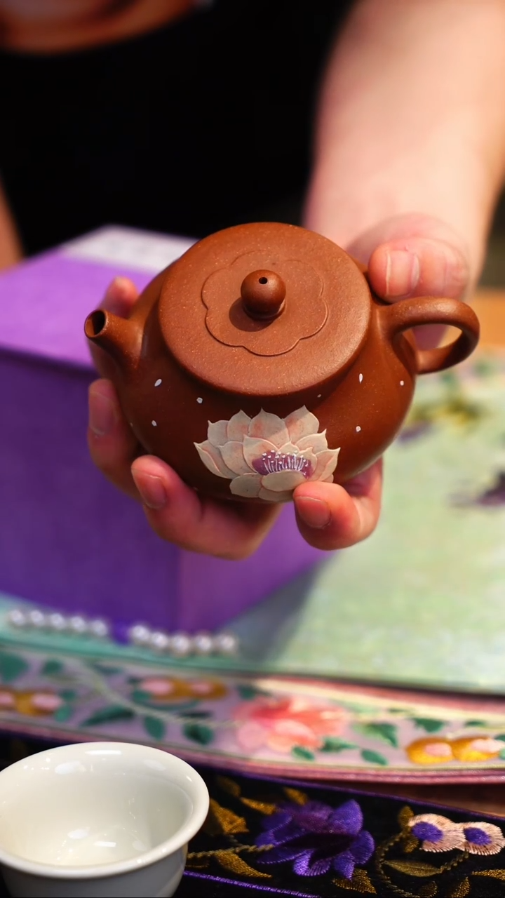 瓷片紫砂九号大碗茶