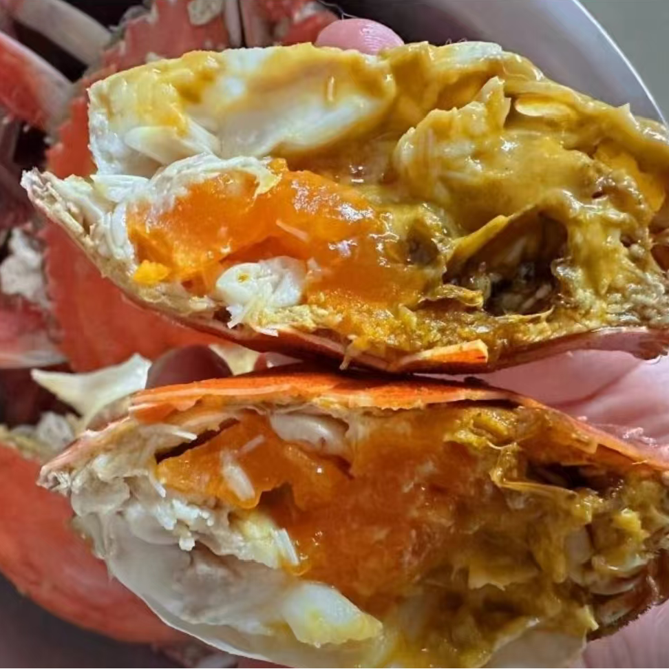 野生海捕三点红母飞蟹【保鲜不保活】只左右/斤2-7两【不保全腿】