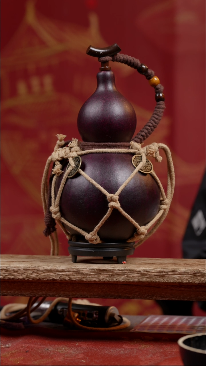 493号大漆精品葫芦一物一拍700ml