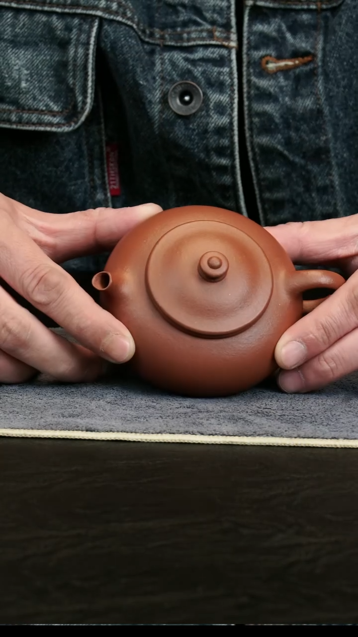 【闪购商品】紫砂茶壶降坡寒江