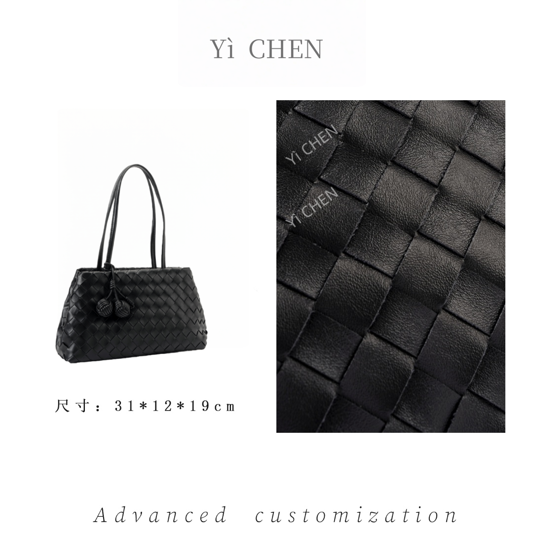 【Yì CHEN】XKY-1268-黑色 轻奢时尚女士新款手提单肩斜挎包