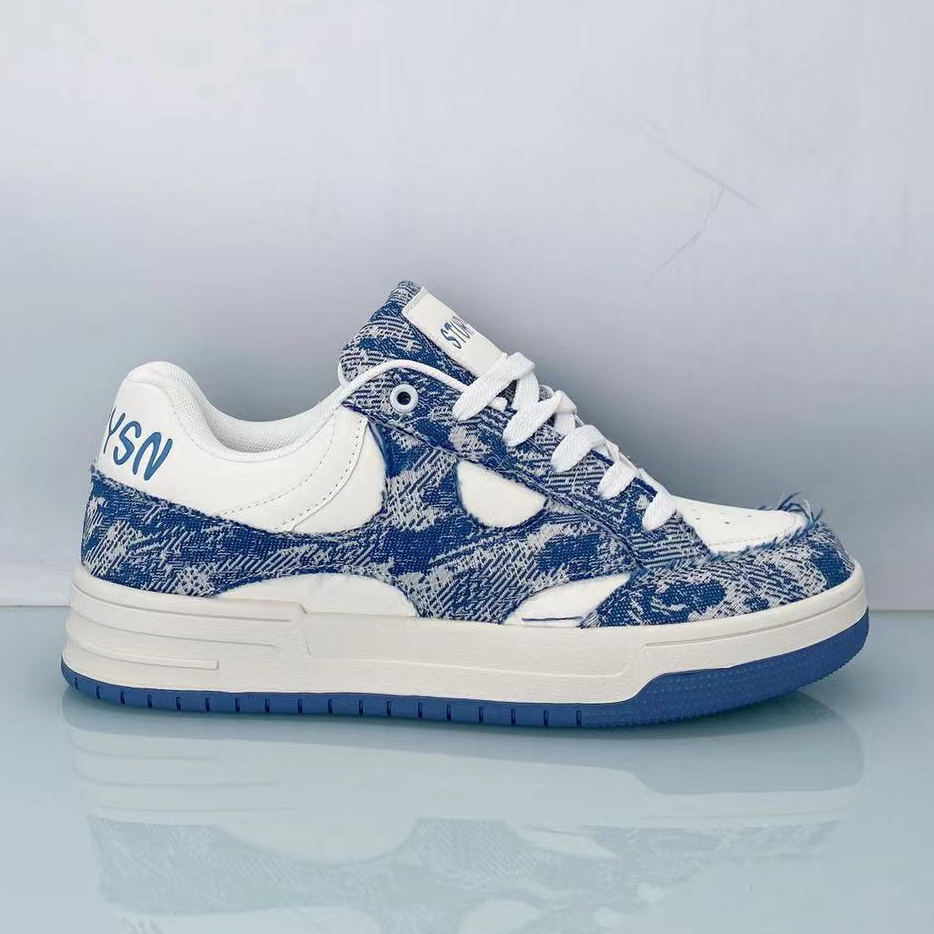 【一森家】新款时尚潮流百搭舒适潮鞋运动休闲平底板鞋YRD-003