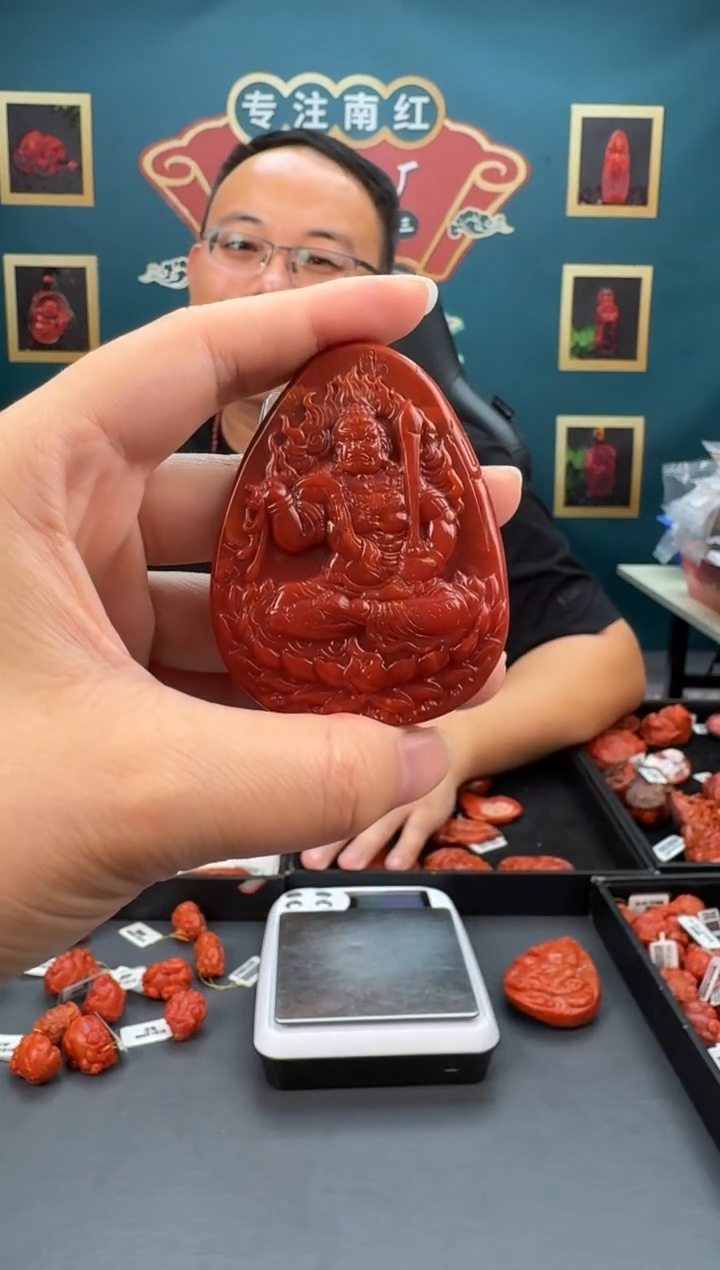 南红玛瑙雕刻未镶嵌151ZB0526产品一个