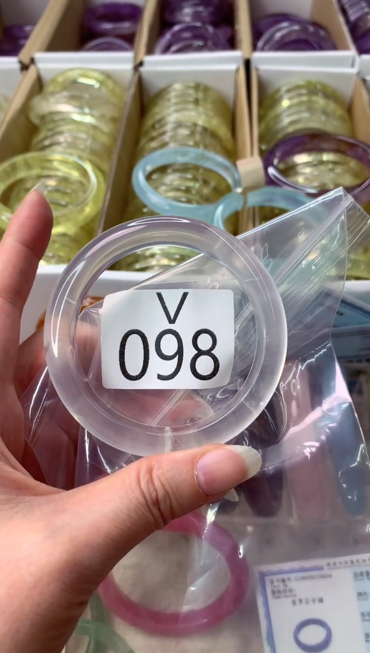 未镶嵌手镯水晶祈*V098-54