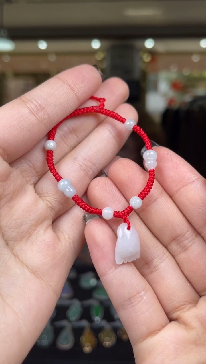 未镶嵌手绳翡翠24号 不退换