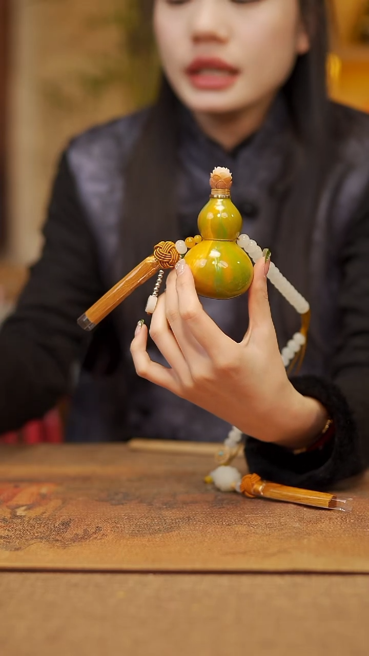 【闪购商品】681宴禾堂天然漆艺小葫芦-118