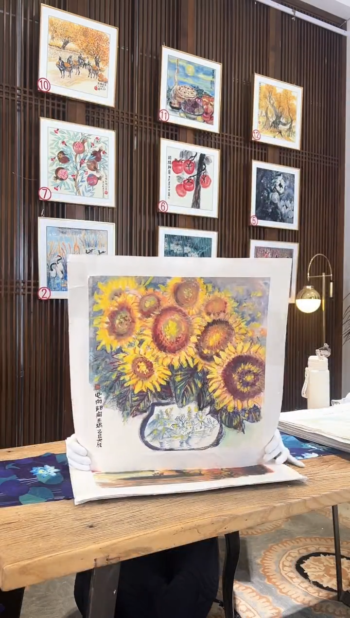 版画耿玉琨名章限量版画S