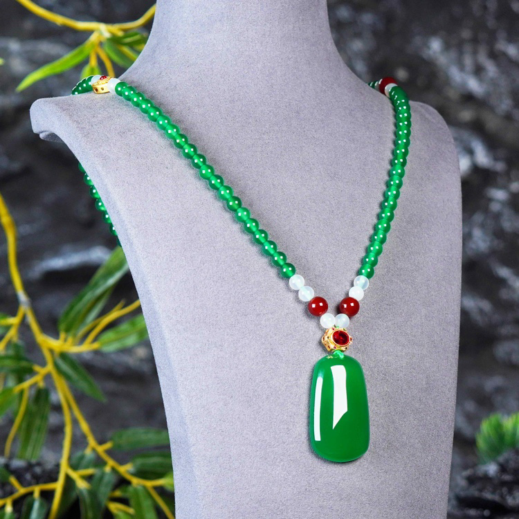 【无事牌吊坠】WSP52 色泽鲜亮 多样性发其一 玛瑙无事牌吊坠