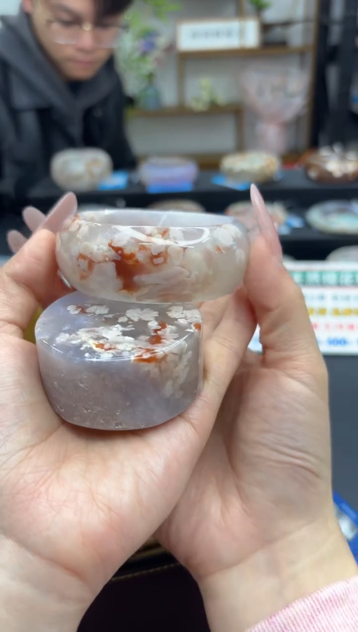 【闪购商品】石英质玉手镯未镶嵌C578(56圈赠送镯心)