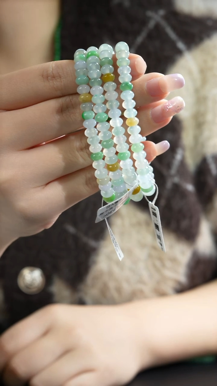 未镶嵌手串翡翠JJD1127034多样性发一