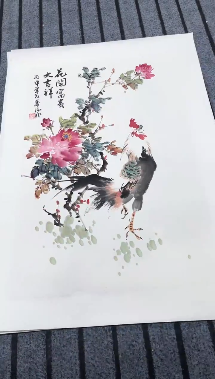 精品国画花鸟作品