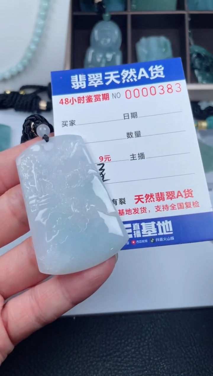 【闪购商品】翡翠颈饰未镶嵌         