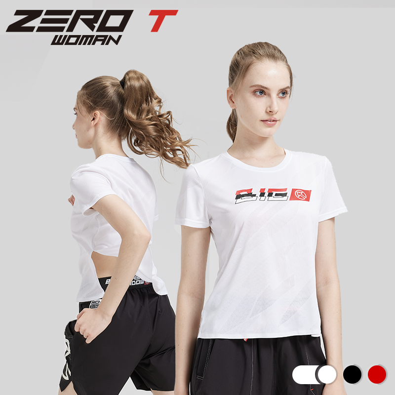 BIGK大K ZERO-T WOMAN女子轻量透气短袖户外休闲速干跑步马拉松