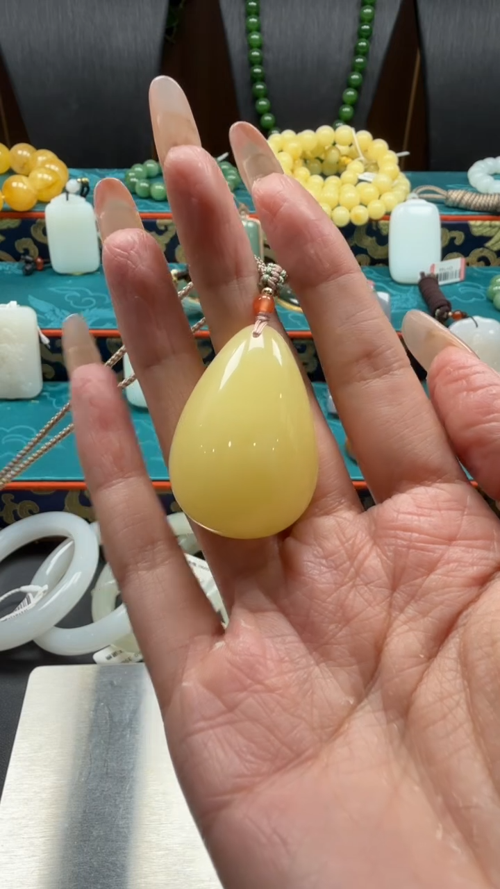 蜜蜡颈饰未镶嵌sm110