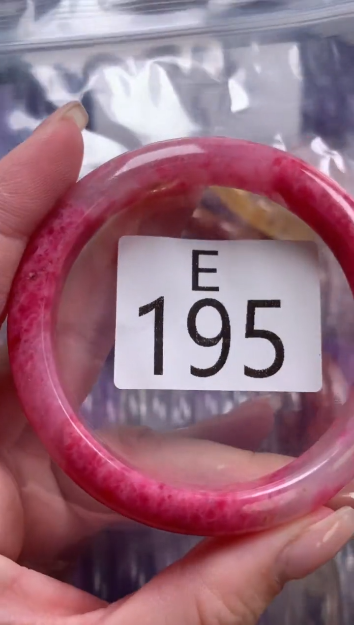 水晶手镯未镶嵌水晶195-57