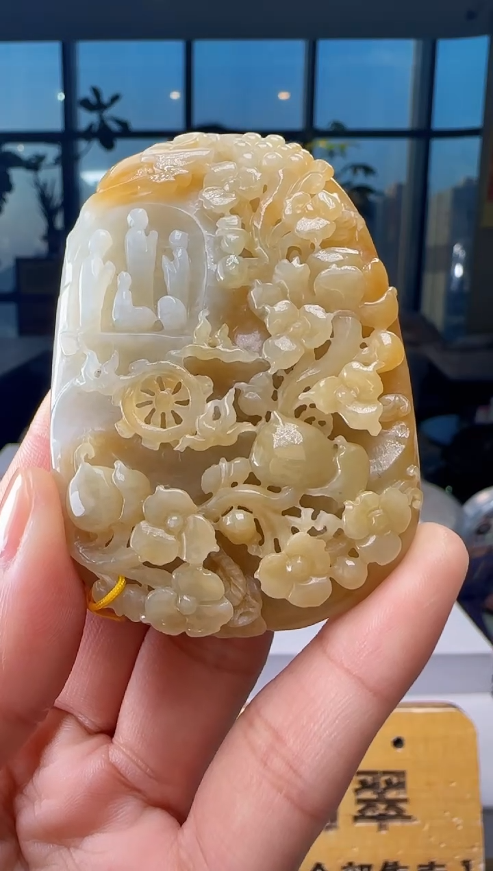 吊坠(不含链)未镶嵌翡翠HH@@