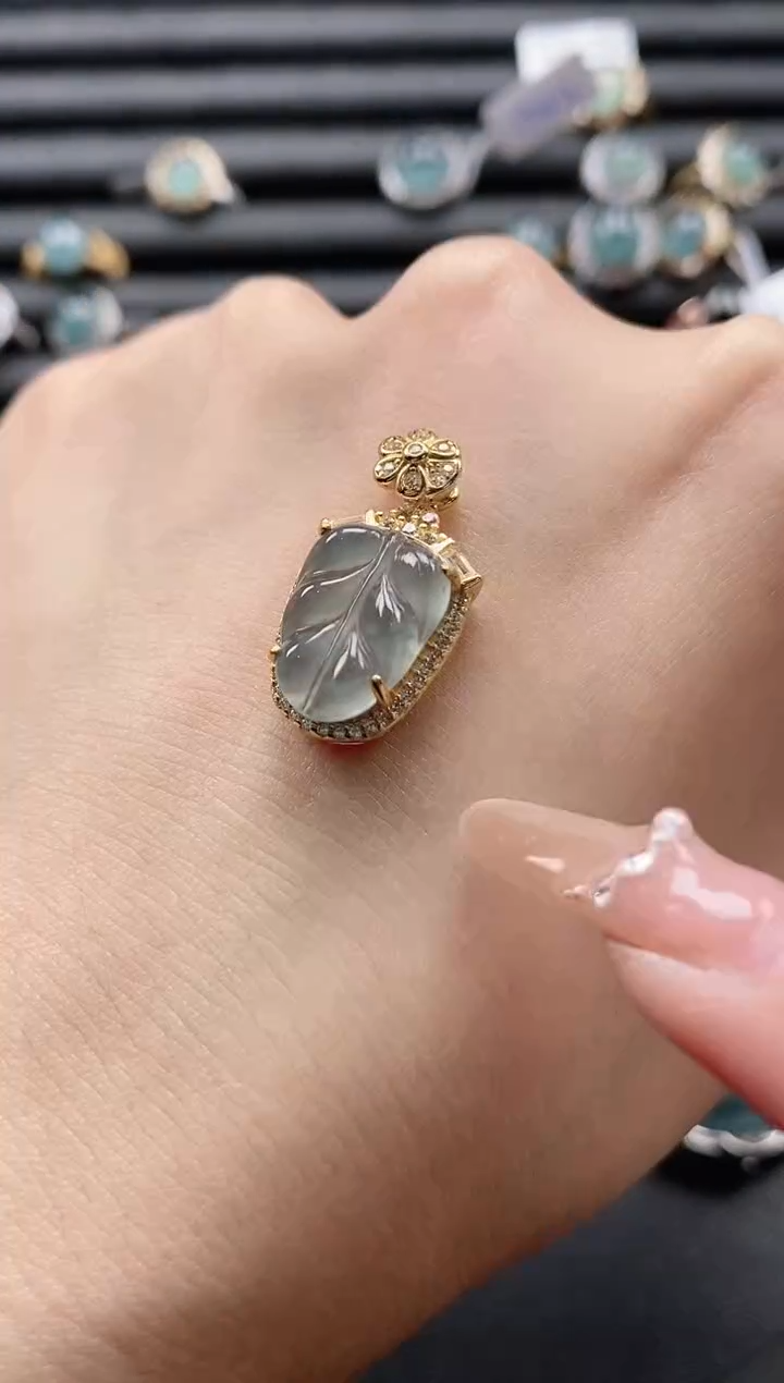 【闪购商品】翡翠戒指银S925镶嵌1111