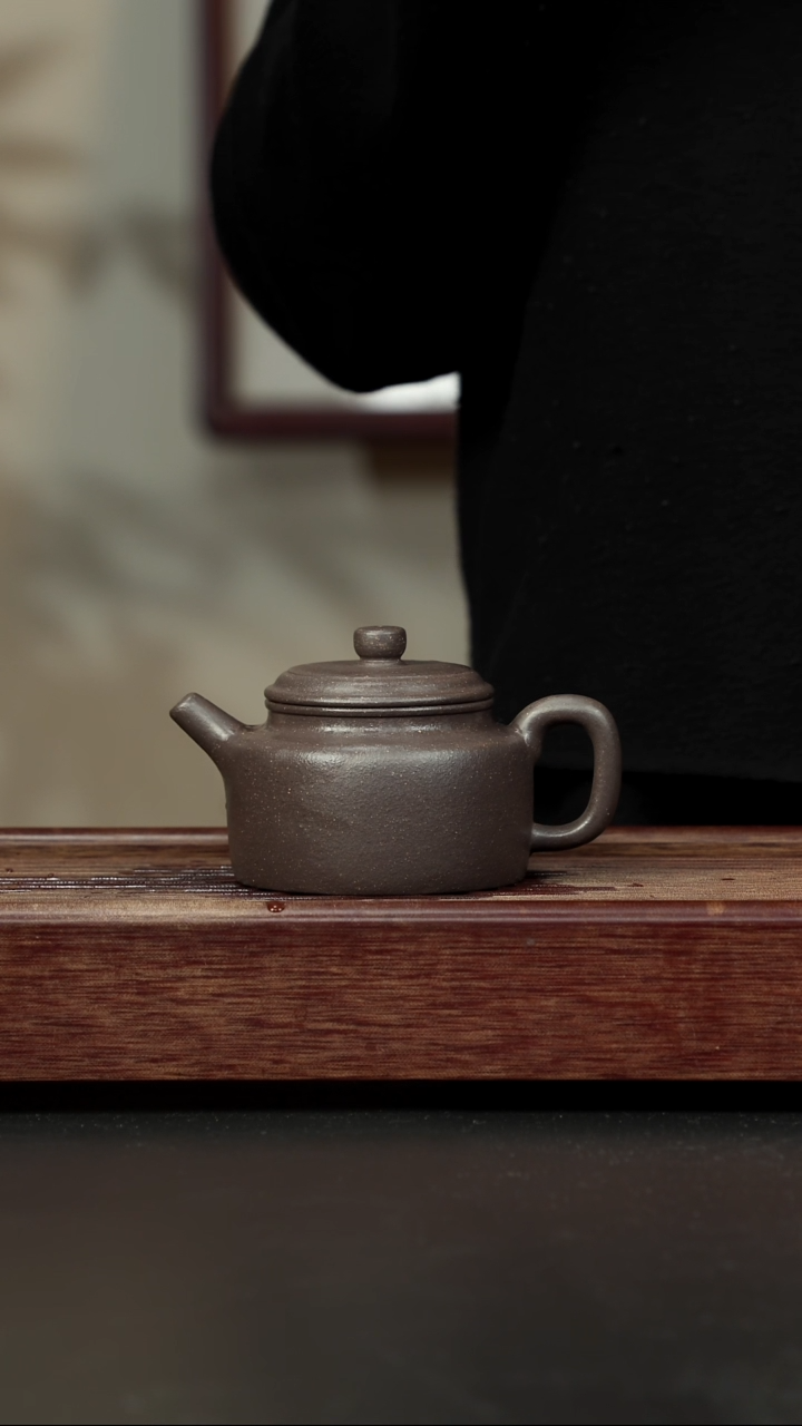 【闪购商品】紫砂茶壶粗砂千禧紫泥 大德钟