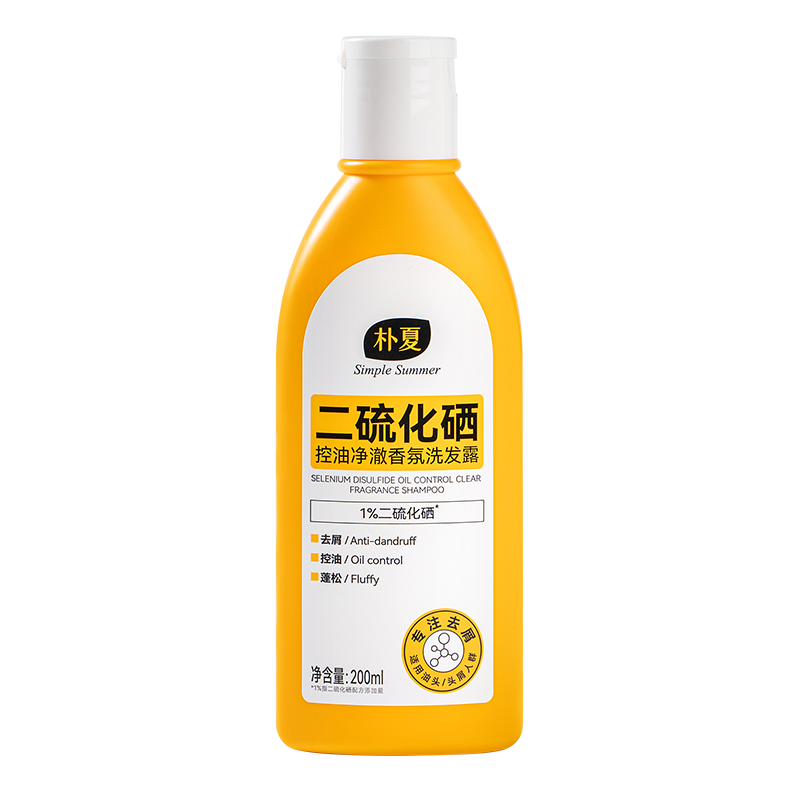 朴夏1%二硫化硒控油净澈香氛洗发露200ml