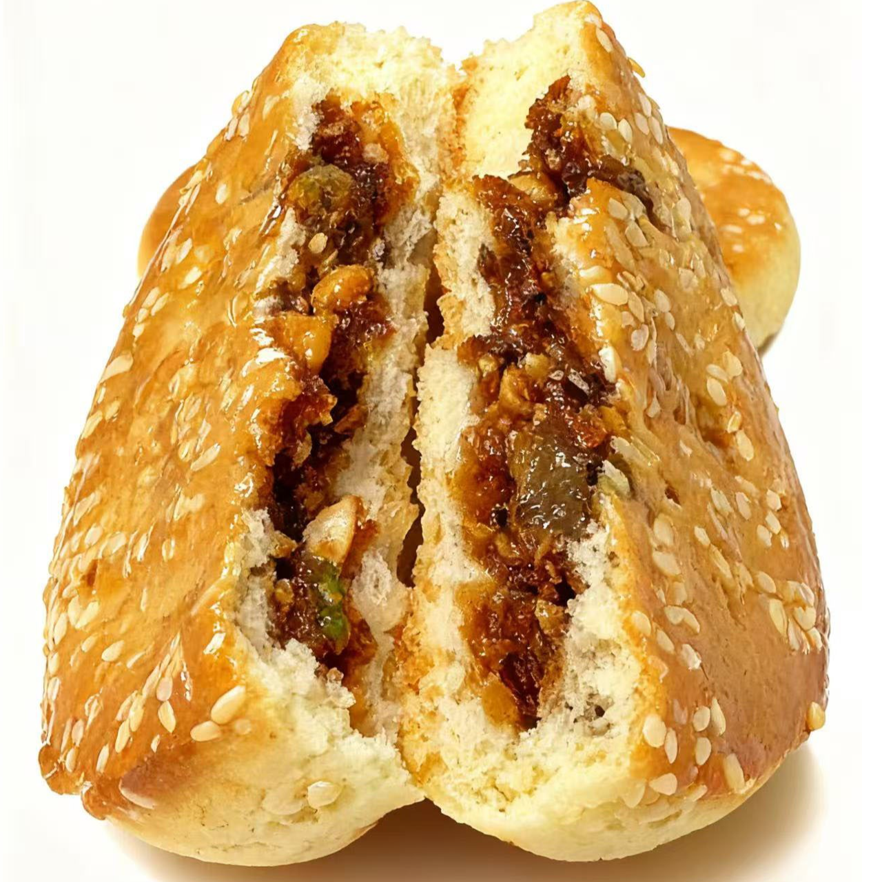 土司谷五峰正宗特产传统工艺土家茶饼休闲小零食麻饼老式芝麻饼