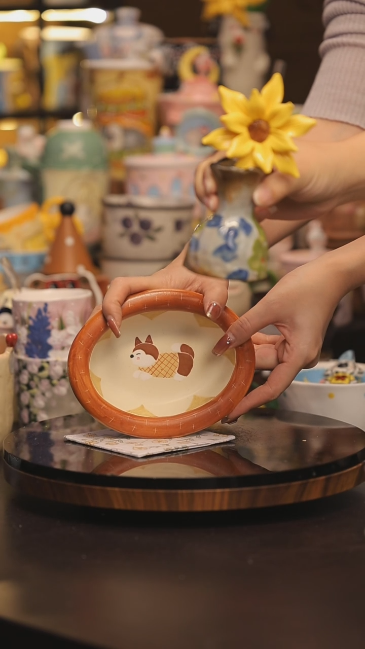 景德镇釉下彩绘设计师款式陶瓷
