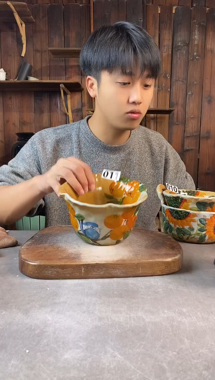 碗011，手工手绘，超值陶瓷