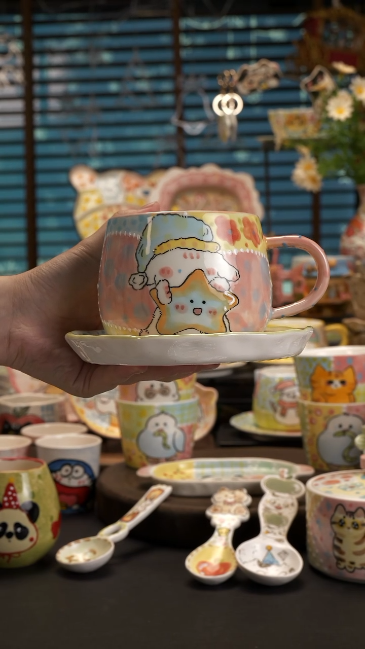 【闪购商品】【原创设计】景德镇手绘陶瓷