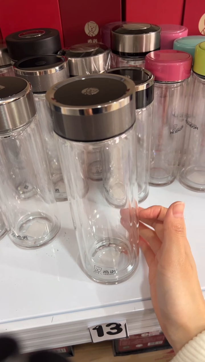 【闪购商品】双层高档410ml大容量茶杯
