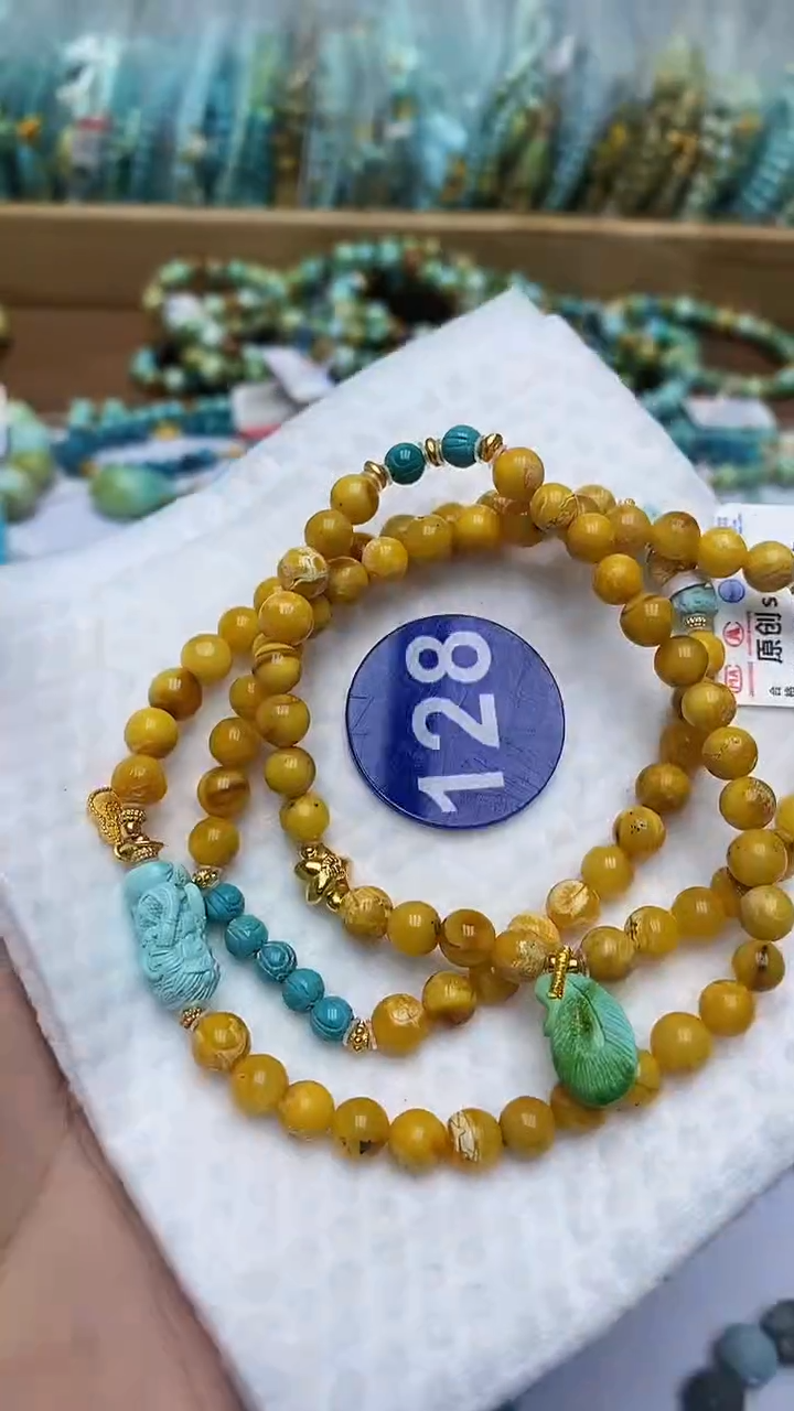 【闪购商品】绿松石项链未镶嵌128