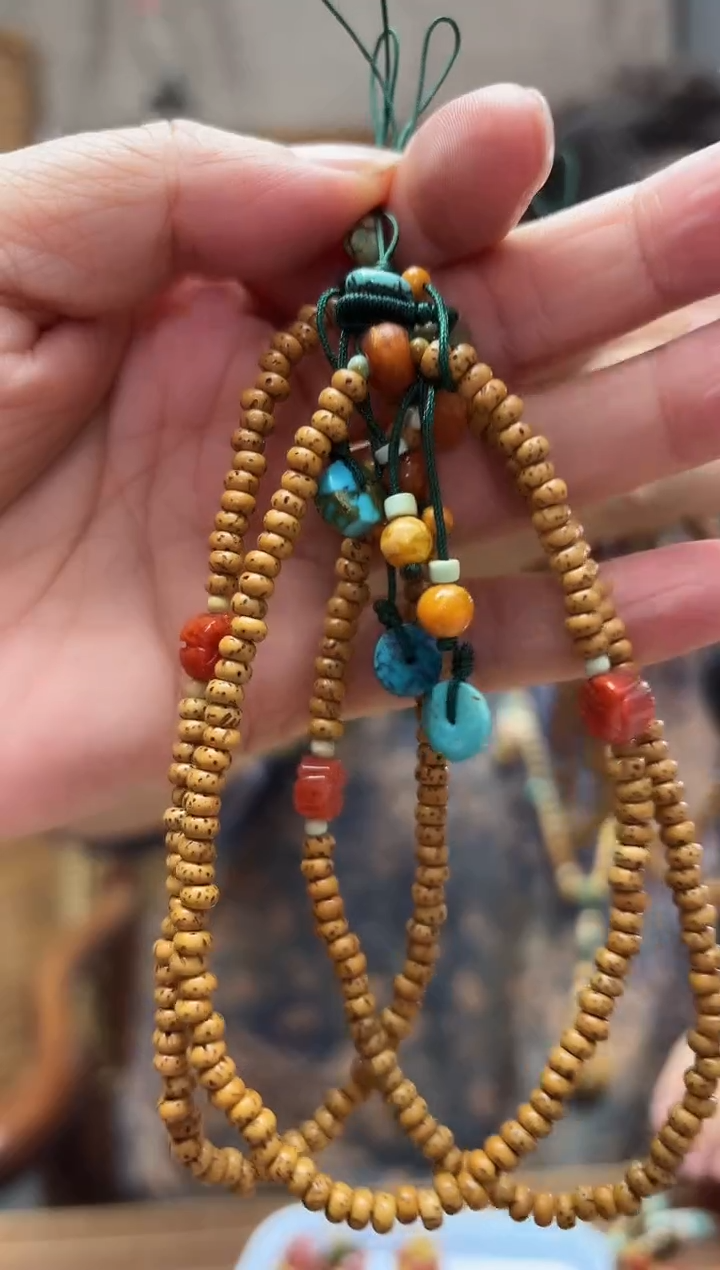 吊坠星月菩提 多样性发一件设计款 手机链