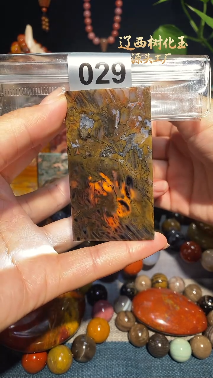 未镶嵌-硅化玉天然北票硅化玉吊坠