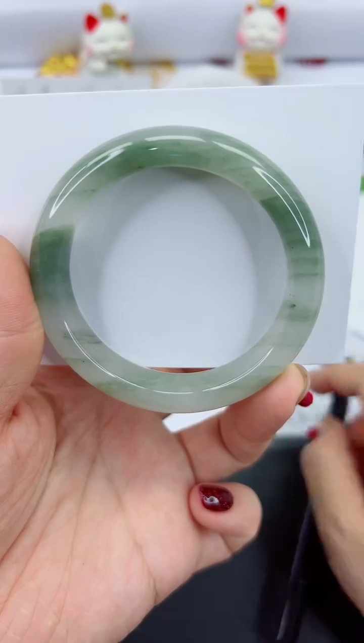 【闪购商品】石英质玉手镯未镶嵌1055-54.4